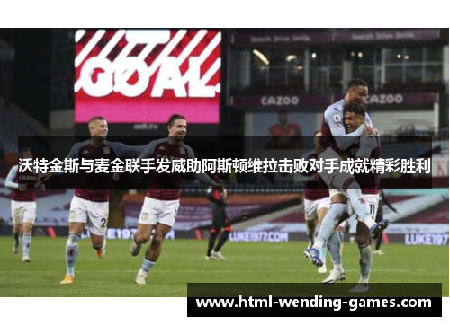 沃特金斯与麦金联手发威助阿斯顿维拉击败对手成就精彩胜利