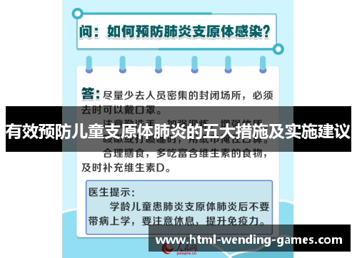 有效预防儿童支原体肺炎的五大措施及实施建议