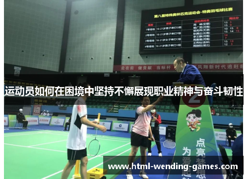 运动员如何在困境中坚持不懈展现职业精神与奋斗韧性
