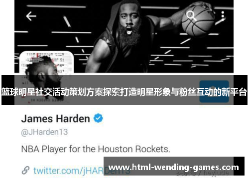 篮球明星社交活动策划方案探索打造明星形象与粉丝互动的新平台